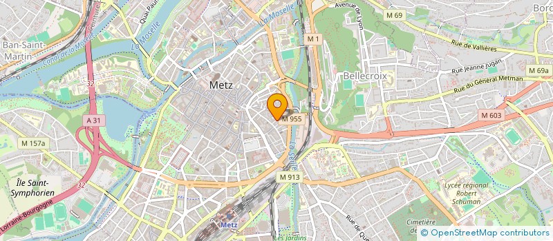 localisation de l'entreprise MONSIEUR MAXIME GARCIA  METZ