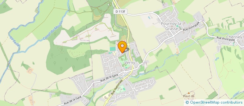 localisation de l'entreprise MONSIEUR MAXIME GARNICHE  VERNY