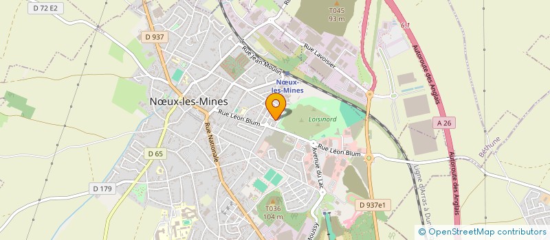 localisation de l'entreprise MONSIEUR MAXIME GARNIER  NUX-LES-MINES