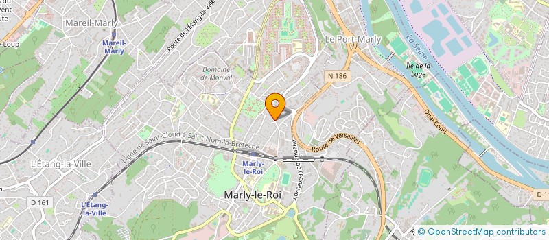 localisation de l'entreprise MONSIEUR MAXIME GARRAUD  MARLY-LE-ROI