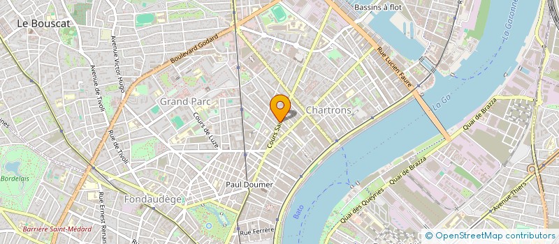 localisation de l'entreprise MONSIEUR MAXIME GARRIDO  BORDEAUX