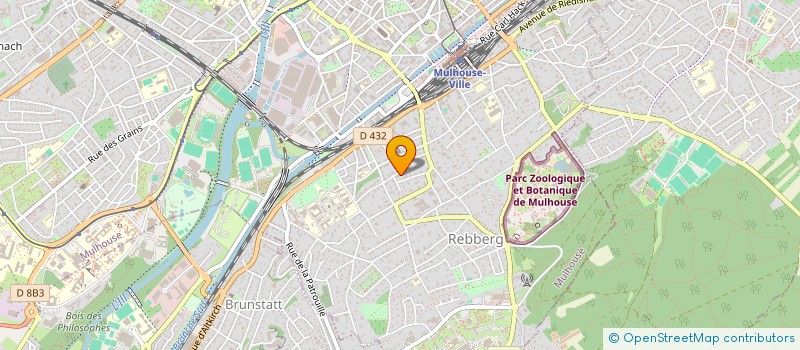 localisation de l'entreprise MONSIEUR MAXIME GASSER  MULHOUSE