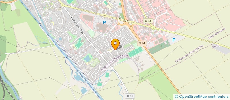 localisation de l'entreprise MONSIEUR MAXIME GATIER  CHALONS-EN-CHAMPAGNE