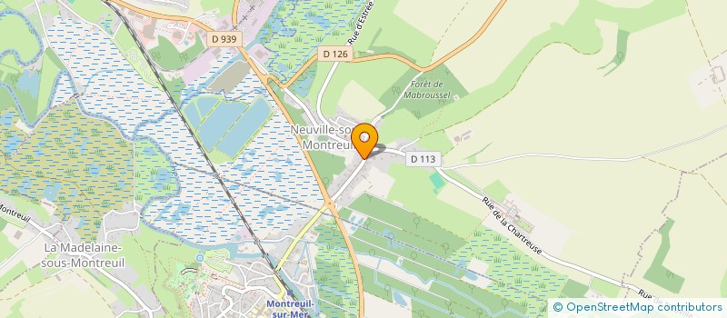 localisation de l'entreprise MONSIEUR MAXIME GAUCHY  NEUVILLE-SOUS-MONTREUIL