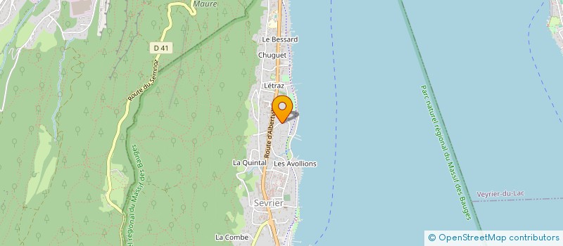 localisation de l'entreprise MONSIEUR MAXIME GAUD  LESCHAUX