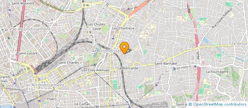 localisation de l'entreprise MONSIEUR MAXIME GAUJOUX à MARSEILLE