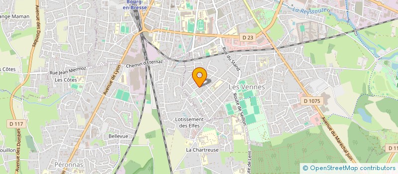localisation de l'entreprise MONSIEUR MAXIME GAUTHIER à BOURG-EN-BRESSE
