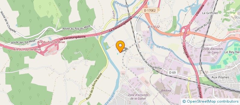 localisation de l'entreprise MONSIEUR MAXIME GAYE  SAINT-PANTALEON-DE-LARCHE