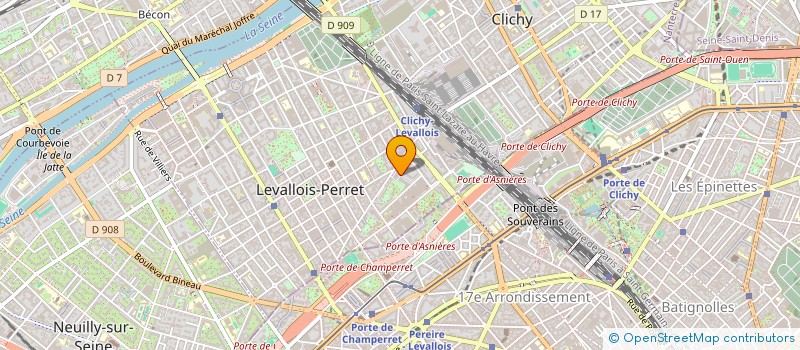 localisation de l'entreprise MONSIEUR MAXIME GEAI à LEVALLOIS-PERRET