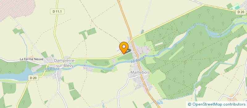 localisation de l'entreprise MONSIEUR MAXIME GEARDRIX à TREMBLAY-LES-VILLAGES