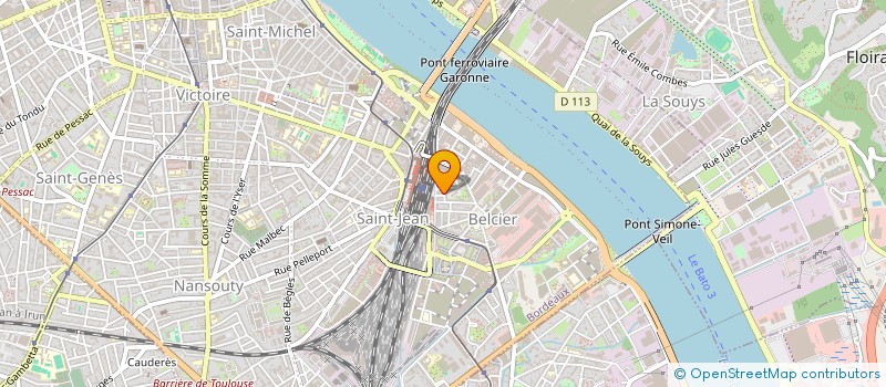 localisation de l'entreprise MONSIEUR MAXIME GENDRON  BORDEAUX