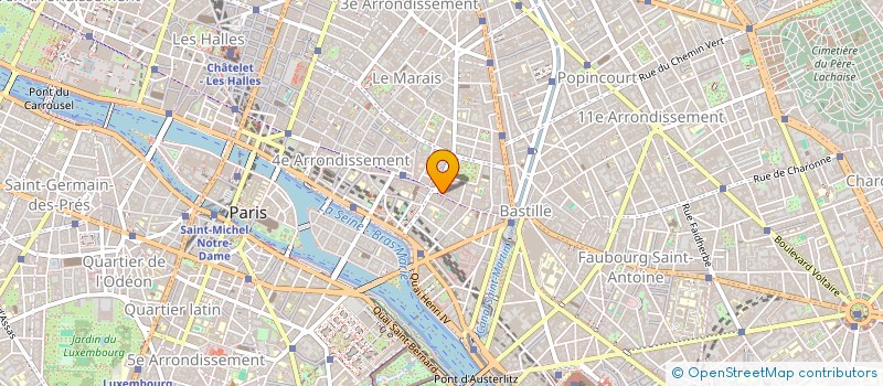 localisation de l'entreprise MONSIEUR MAXIME GENIER  PARIS