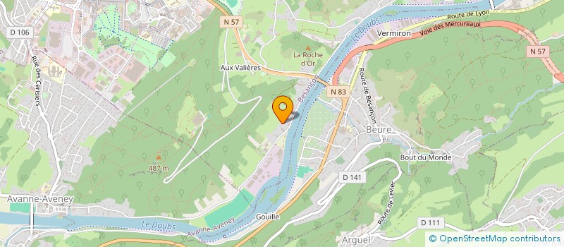 localisation de l'entreprise MONSIEUR MAXIME GERBER à BESANCON