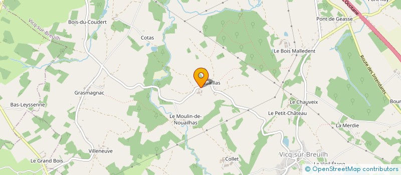 localisation de l'entreprise MONSIEUR MAXIME GEREMIE à VICQ-SUR-BREUILH