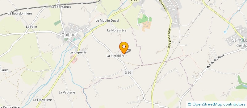 localisation de l'entreprise MONSIEUR MAXIME GERMAIN  QUIBOU