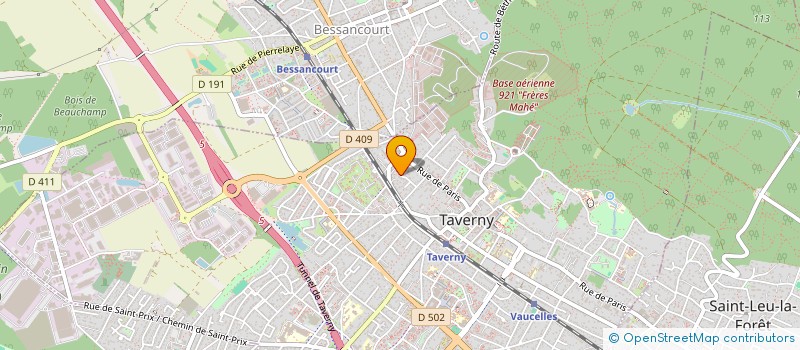 localisation de l'entreprise MONSIEUR MAXIME GEROL  TAVERNY