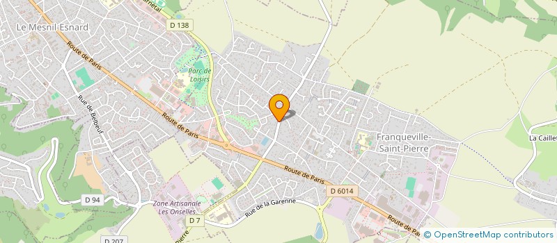 localisation de l'entreprise MONSIEUR MAXIME GERVILLA  FRANQUEVILLE-SAINT-PIERRE