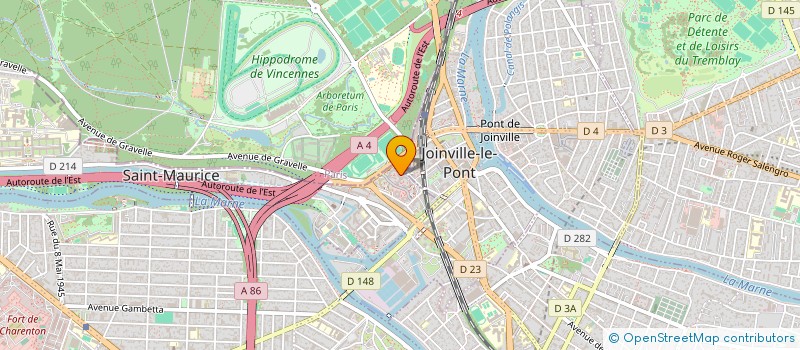 localisation de l'entreprise MONSIEUR MAXIME GESLIN  SAINT-MAURICE