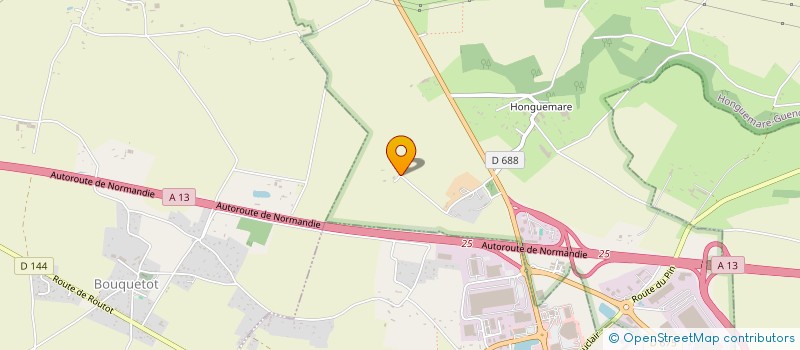 localisation de l'entreprise MONSIEUR MAXIME GESLOT  HONGUEMARE-GUENOUVILLE