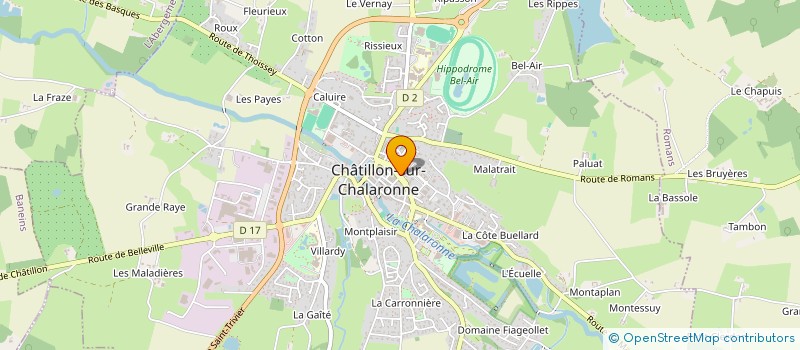 localisation de l'entreprise MONSIEUR MAXIME GIL à CHATILLON-SUR-CHALARONNE