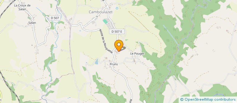 localisation de l'entreprise MONSIEUR MAXIME GINESTET à BARAQUEVILLE