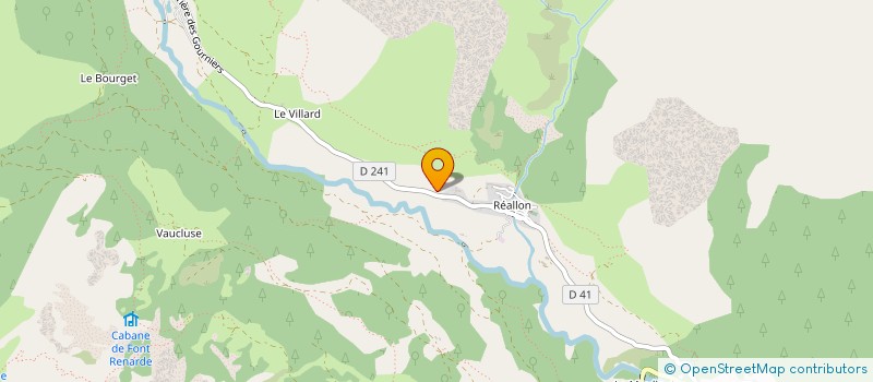 localisation de l'entreprise MONSIEUR MAXIME GIRAUD  REALLON