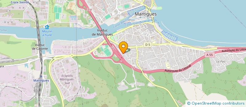 localisation de l'entreprise MONSIEUR MAXIME GIRAUD à MARTIGUES