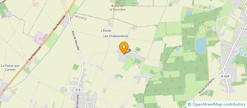 localisation de l'entreprise MONSIEUR MAXIME GIROUD-SUISSE à VENNECY