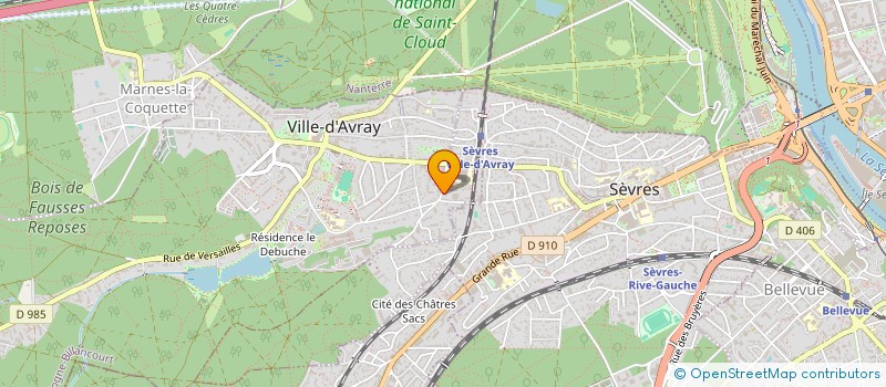 localisation de l'entreprise MONSIEUR MAXIME GIRSZONAS  VILLE D'AVRAY