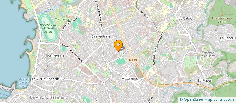 localisation de l'entreprise MONSIEUR MAXIME GIUDICELLI à MARSEILLE
