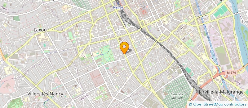 localisation de l'entreprise MONSIEUR MAXIME GIURANNA  NANCY