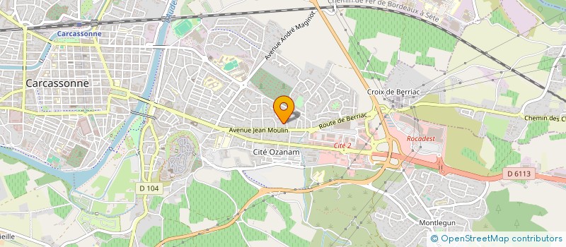 localisation de l'entreprise MONSIEUR MAXIME GIVERT à CARCASSONNE