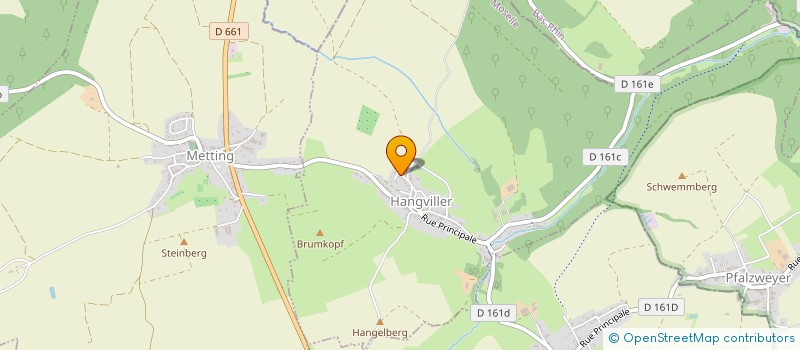 localisation de l'entreprise MONSIEUR MAXIME GLEE  HANGVILLER