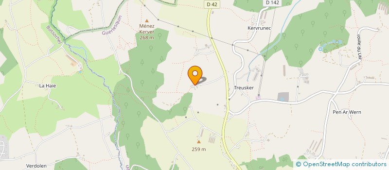 localisation de l'entreprise MONSIEUR MAXIME GOARNISSON  GUERLESQUIN