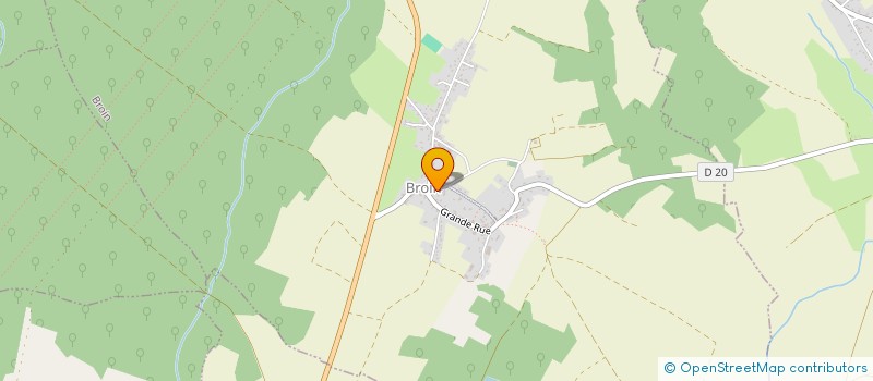 localisation de l'entreprise MONSIEUR MAXIME GOBLET  BROIN