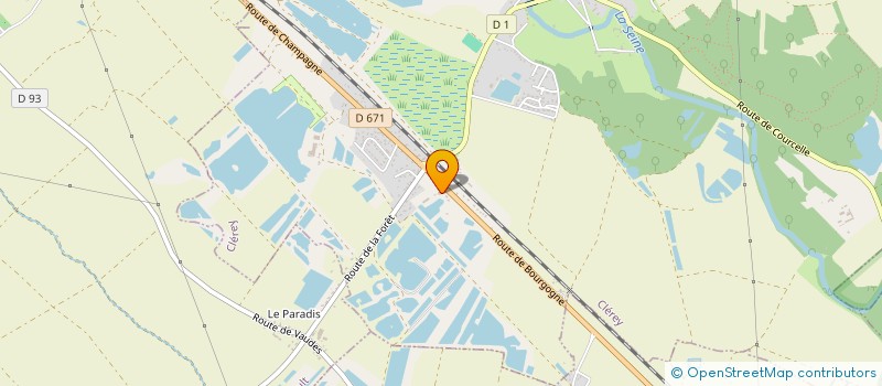 localisation de l'entreprise MONSIEUR MAXIME GODON  LES BORDES AUMONT