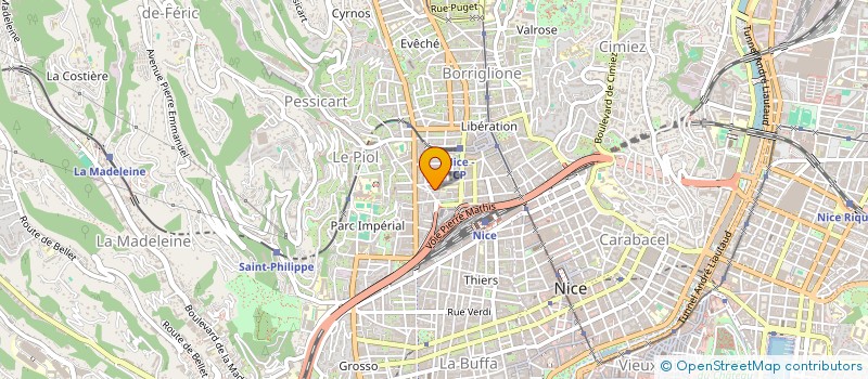 localisation de l'entreprise MONSIEUR MAXIME GOETGHELUCK à NICE