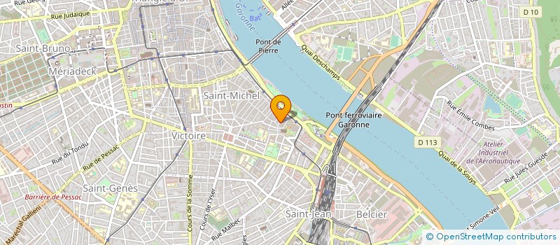 localisation de l'entreprise MONSIEUR MAXIME GOLEO  BASSENS