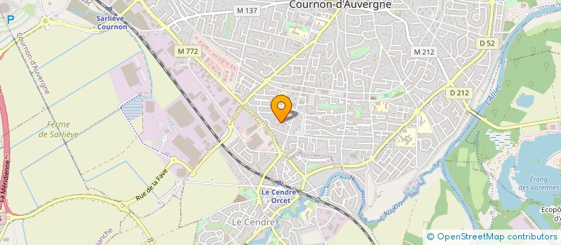 localisation de l'entreprise MONSIEUR MAXIME GOMES  COURNON-D'AUVERGNE