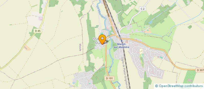 localisation de l'entreprise MONSIEUR MAXIME GONCALVES  MAREIL-SUR-MAULDRE