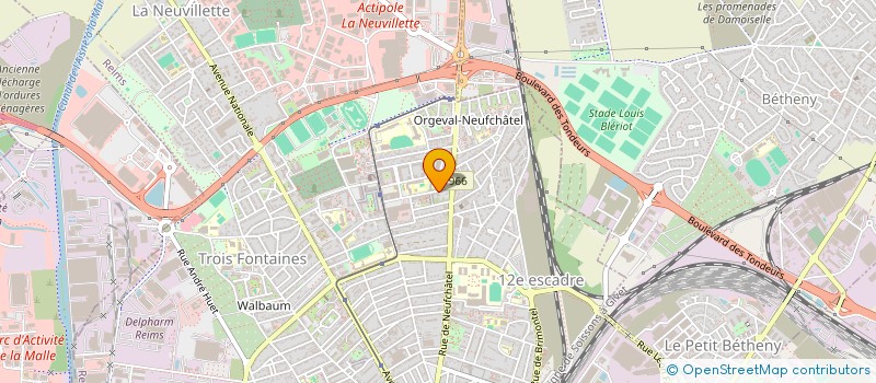 localisation de l'entreprise MONSIEUR MAXIME GOSSART  REIMS