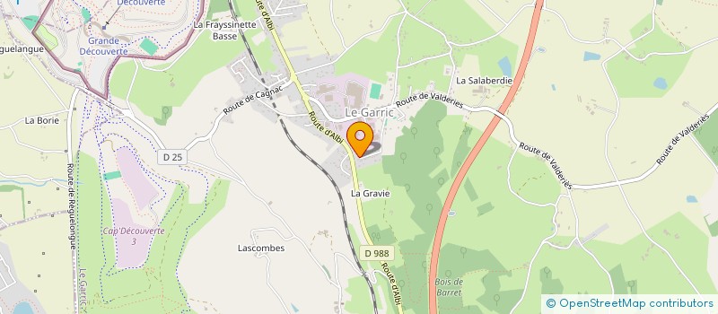 localisation de l'entreprise MONSIEUR MAXIME GOUBERT  LE GARRIC