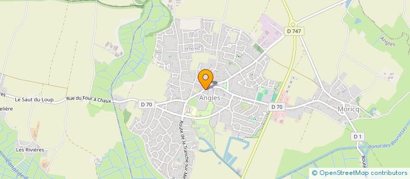 localisation de l'entreprise MONSIEUR MAXIME GOUTARD  ANGLES