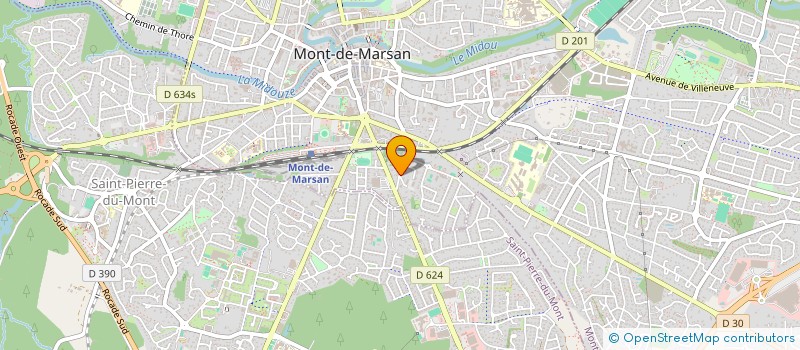 localisation de l'entreprise MONSIEUR MAXIME GOUZOU  MONT-DE-MARSAN