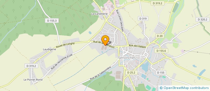 localisation de l'entreprise MONSIEUR MAXIME GRAND à SENONCHES