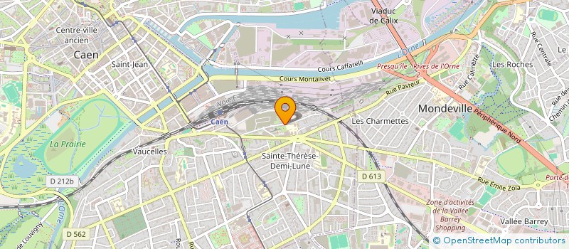 localisation de l'entreprise MONSIEUR MAXIME GRANDIN à CAEN