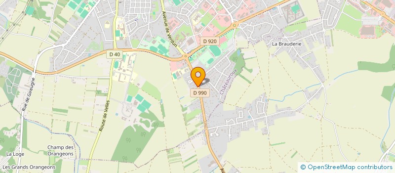 localisation de l'entreprise MONSIEUR MAXIME GRANGE à CHATEAUROUX