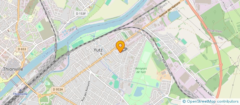 localisation de l'entreprise MONSIEUR MAXIME GRAVIER  YUTZ