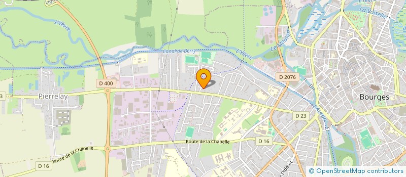 localisation de l'entreprise MONSIEUR MAXIME GRELLET  BOURGES