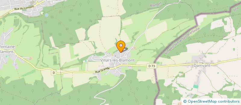 localisation de l'entreprise MONSIEUR MAXIME GRENOT  VILLARS-LES-BLAMONT